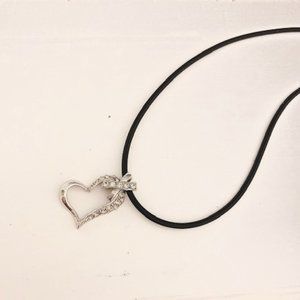 Sparkly Heart Necklace ♥